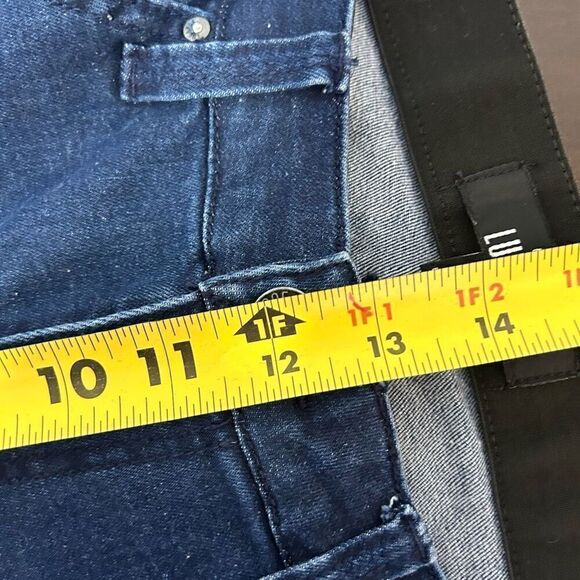 Lularoe Magic Waist Stretch Raw Hem Skinny Jeans Size 30 - Picture 12 of 14
